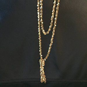 NWOT Double strand Gold-tone Necklace from Anthropologie